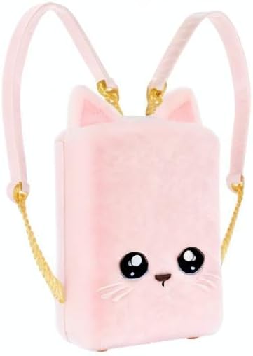 Na! Na! Na! Surprise Mini Backpack con la Muñeca de Moda Amelie Laurent - Mochila Gatito Rosa - para Coleccionistas y Niños de 5+ Años
