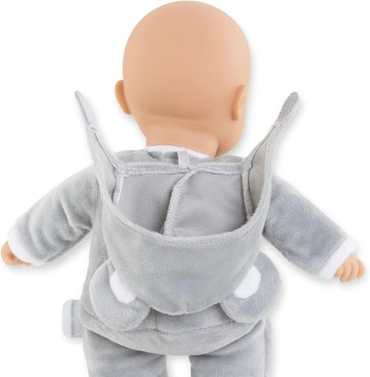 Corolle Sweetheart Koala Doll, Soft Body Doll with Hood, Name Label, Vanilla Fragrance, 30 cm, from 9 Months