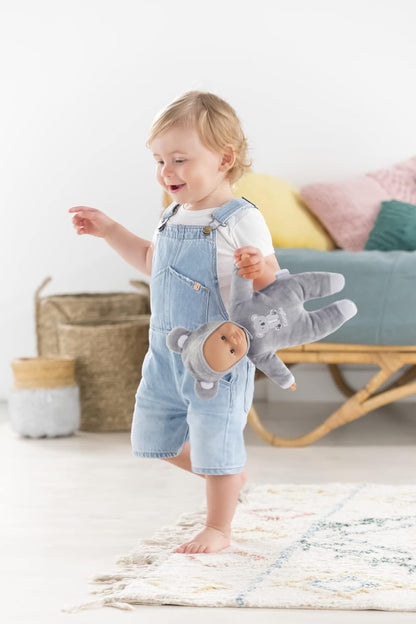 Corolle Sweetheart Koala Doll, Soft Body Doll with Hood, Name Label, Vanilla Fragrance, 30 cm, from 9 Months