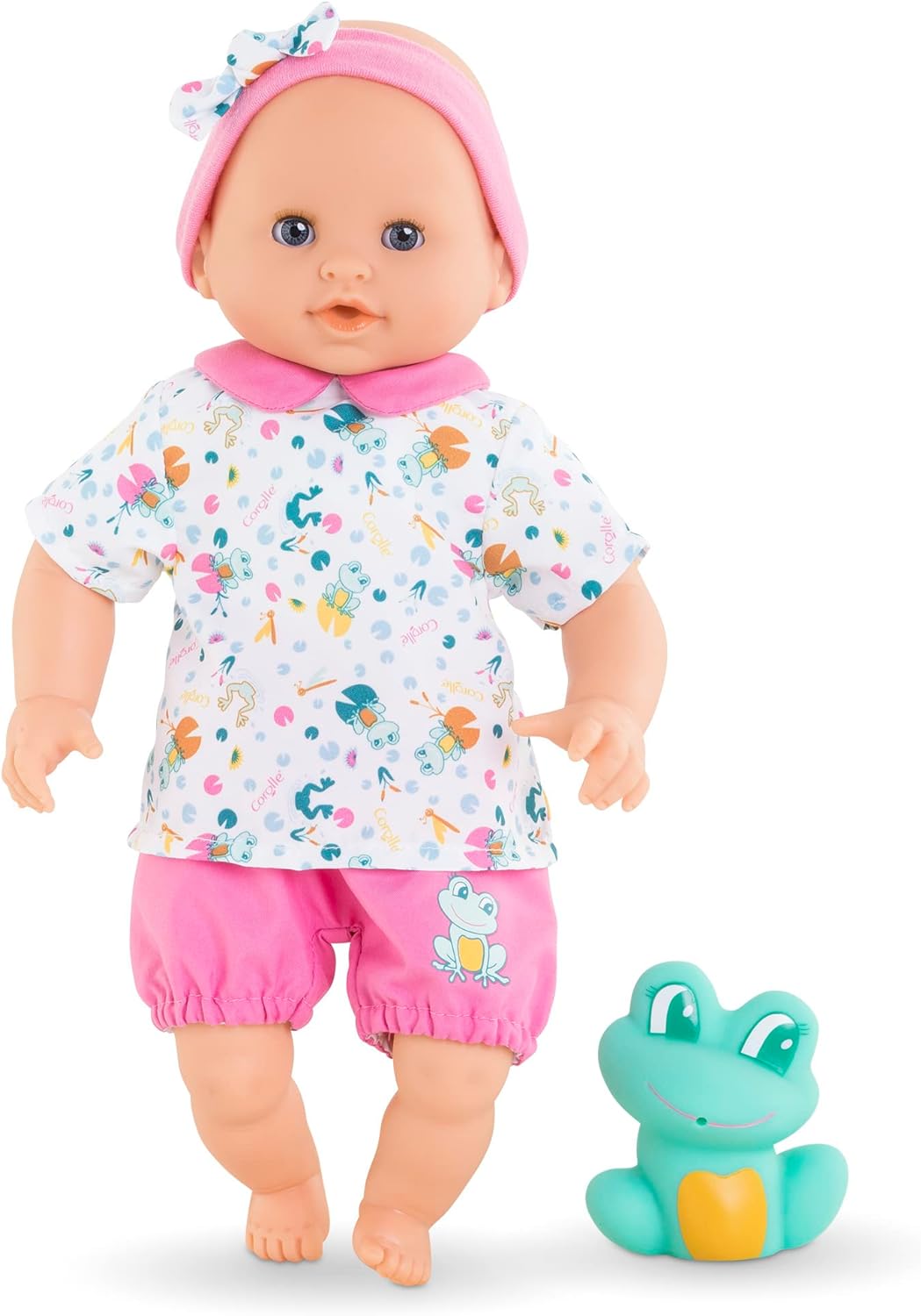 Corolle - Meine erste Puppe, Baby-Badewanne, Ozean, 30 cm, ab 18 Monaten, 9000100650 Rosa