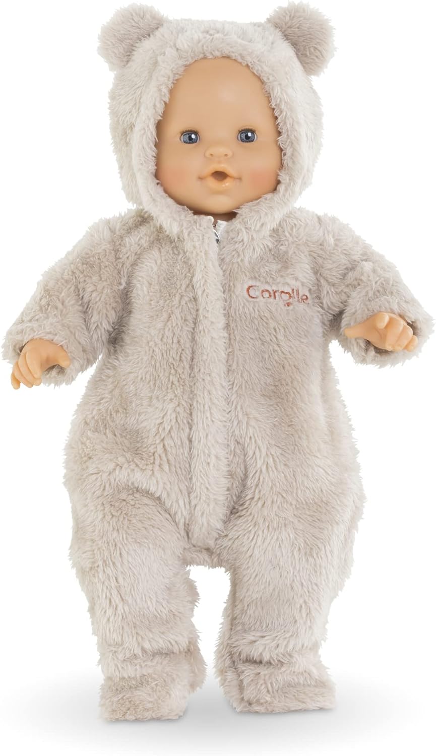 Corolle Snowsuit, Teddy, Doll Accessories, Doll Clothes, for All 36 cm Baby Dolls, from 2 Years