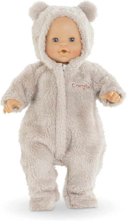 Corolle Snowsuit, Teddy, Doll Accessories, Doll Clothes, for All 36 cm Baby Dolls, from 2 Years