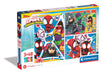 Clementoni - Clementoni Puzzel - Spidey 3x48st.