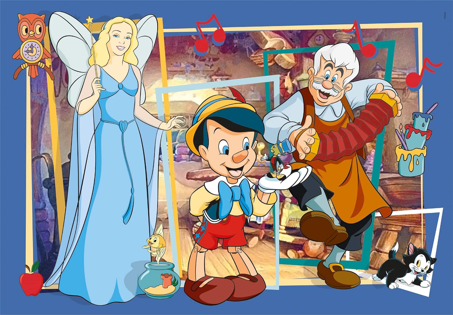 Clementoni 25749 Disney Classics Pinocchio Puzzle