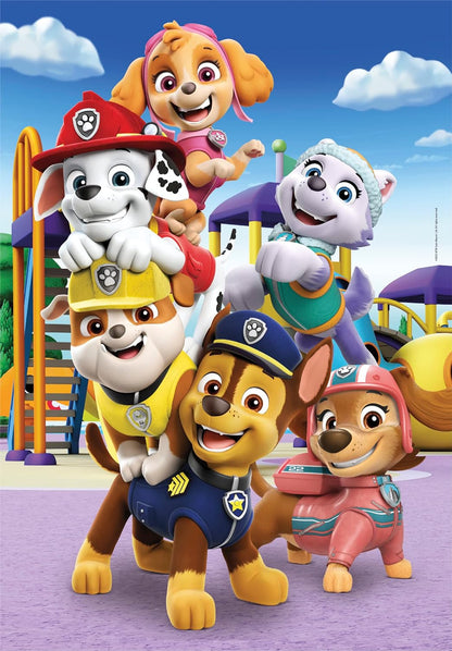 Clementoni Puzzle Infantil Super 104 Piezas Paw Patrol, Patrulla Canina-Desde 6 años (27178