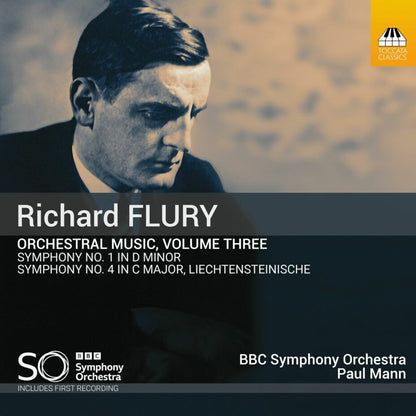 Richard Flury: Orchestral Music - Volume 3