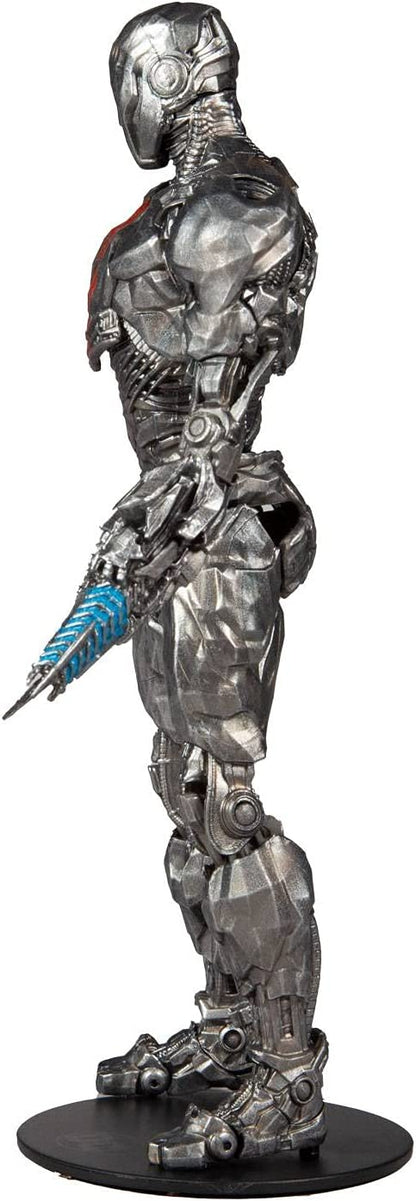 DC Comics Mcfarlane Toys Justice League Movie Cyborg Helmet Exclusive Tmp 15097 Action Figure 7 inches,Kids Age 12+, Multicolor