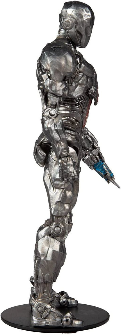 DC Comics Mcfarlane Toys Justice League Movie Cyborg Helmet Exclusive Tmp 15097 Action Figure 7 inches,Kids Age 12+, Multicolor