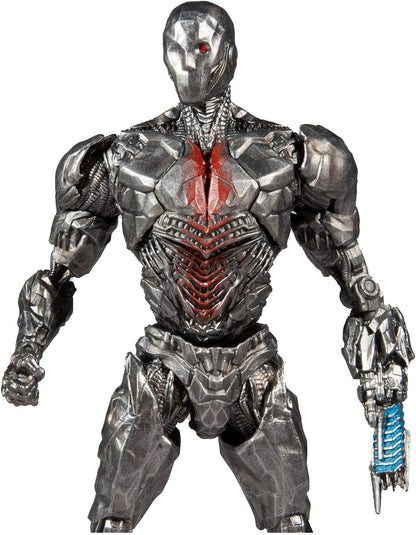 DC Comics Mcfarlane Toys Justice League Movie Cyborg Helmet Exclusive Tmp 15097 Action Figure 7 inches,Kids Age 12+, Multicolor