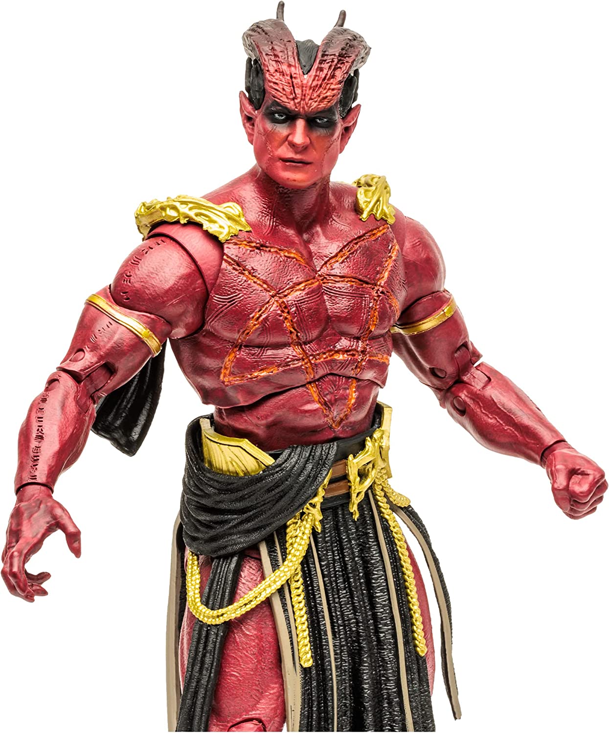 McFarlane Toys, DC Black Adam Sabbac Action Mega Figure with 22 Moving Parts, Collectible DC Black Adam Movie Figure with Stand Base and Unique Collectible Character Card – Ages 12+