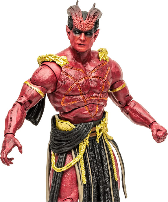 McFarlane Toys, DC Black Adam Sabbac Action Mega Figure with 22 Moving Parts, Collectible DC Black Adam Movie Figure with Stand Base and Unique Collectible Character Card – Ages 12+