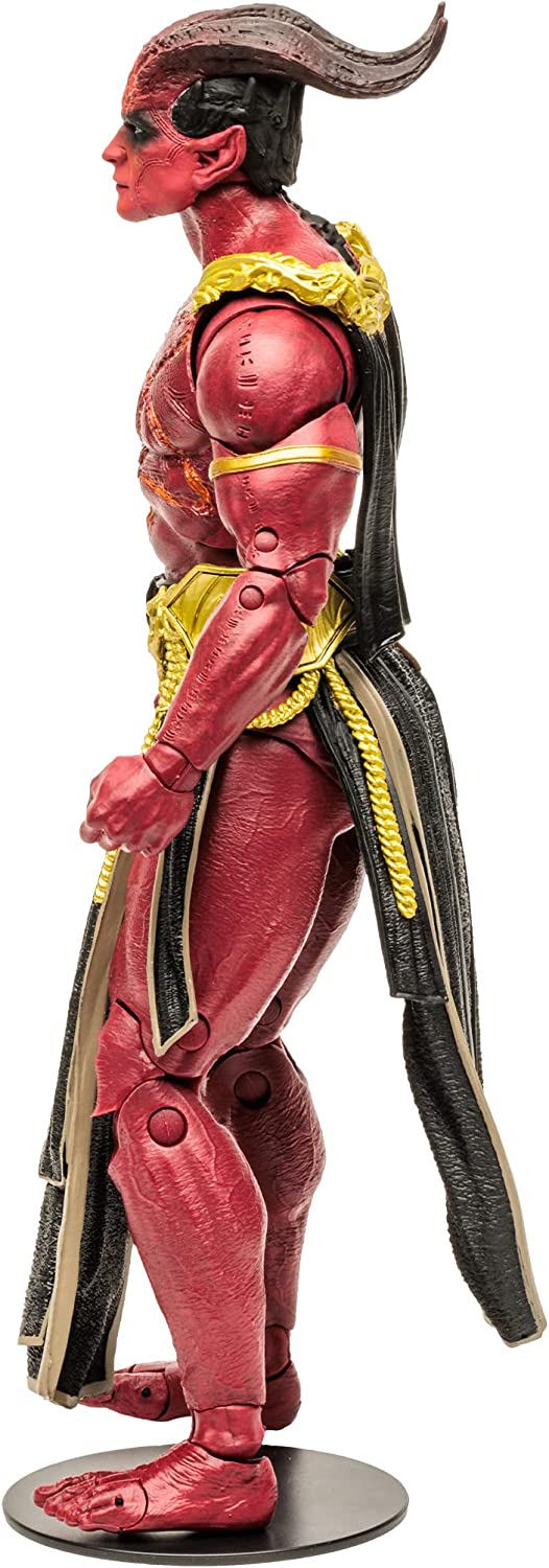 McFarlane Toys, DC Black Adam Sabbac Action Mega Figure with 22 Moving Parts, Collectible DC Black Adam Movie Figure with Stand Base and Unique Collectible Character Card – Ages 12+