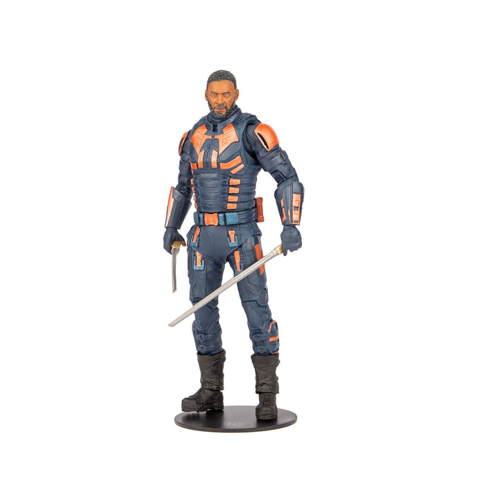 McFarlane Toys, DC Multiverse Build-A 7-inch Bloodsport (Unmasked) Action Figure, Collectible DC Suicide Squad Movie Figure with Stand Base and Unique Collectible Character Card – Ages 12+