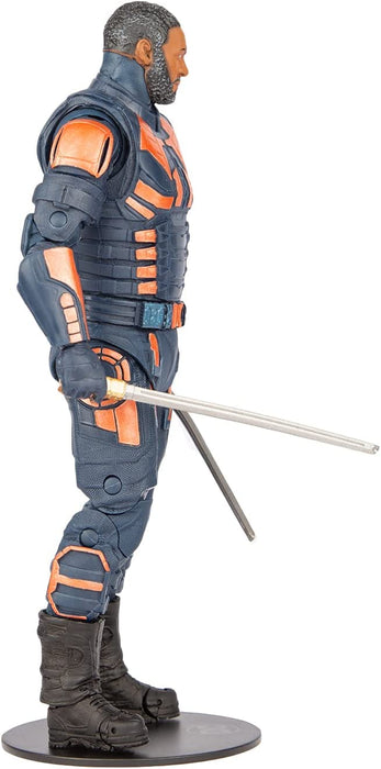McFarlane Toys, DC Multiverse Build-A 7-inch Bloodsport (Unmasked) Action Figure, Collectible DC Suicide Squad Movie Figure with Stand Base and Unique Collectible Character Card – Ages 12+