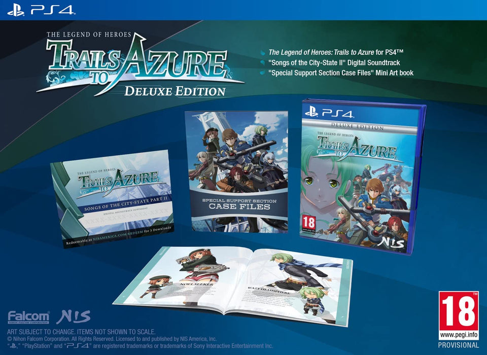 The Legend of Heroes: Trails to Azure Deluxe Edition (PS4) PlayStation 4