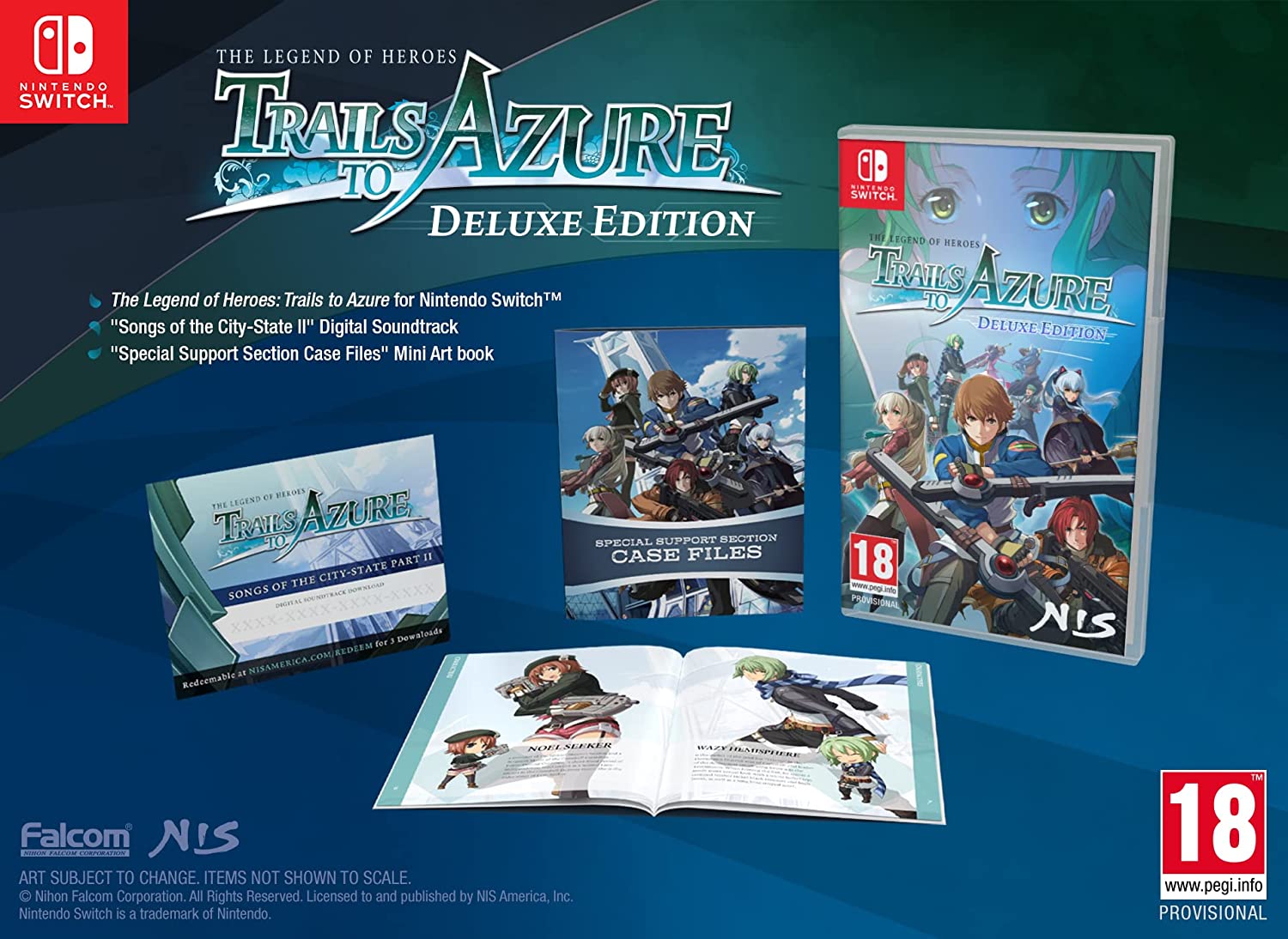 The Legend of Heroes: Trails to Azure Deluxe Edition (Nintendo Switch)