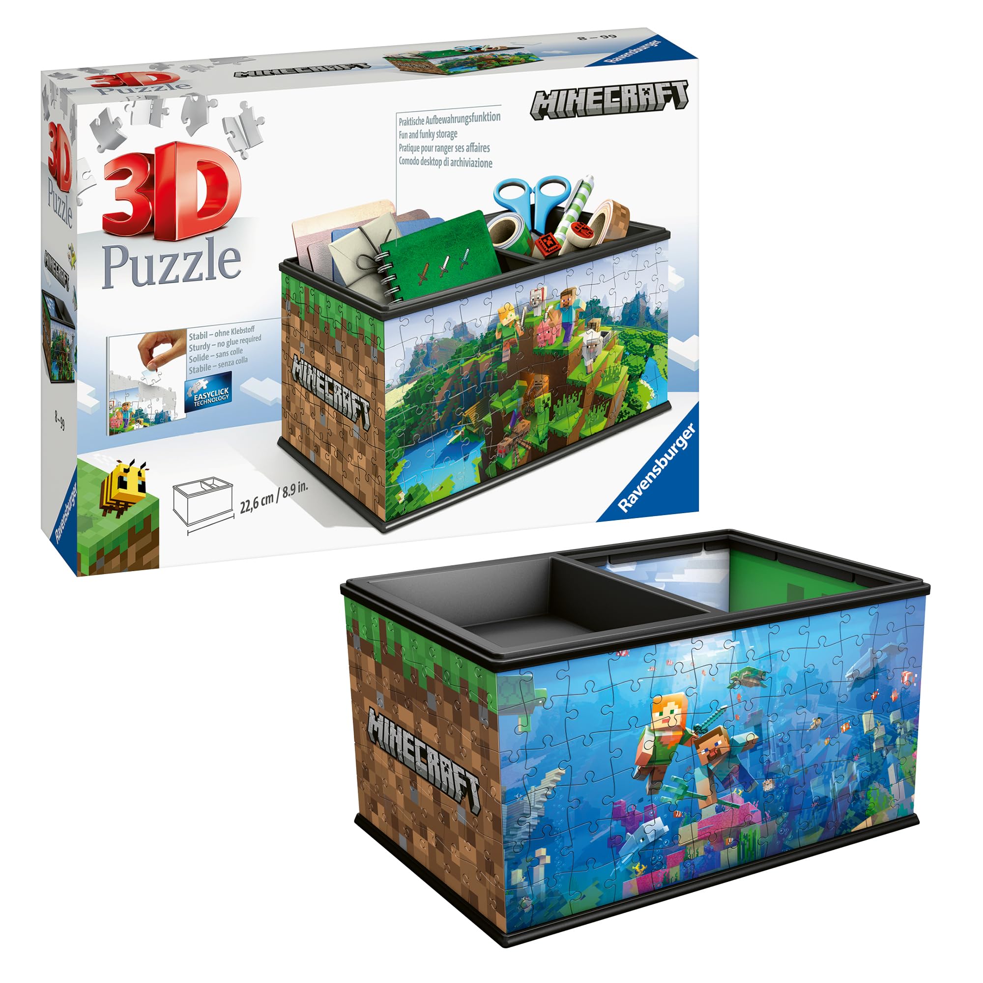 Minecraft Storage Box 3D Puzzle 216Pc