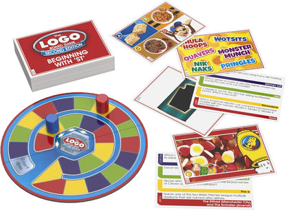 Drumond Park The LOGO Mini Board Game Second Edition - The Mini Family Travel Board Game of Brands and Products You Know and Love