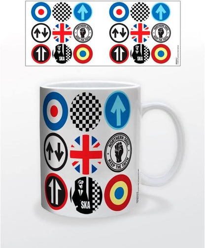 Pyramid MG22317 Mug, Porcelain, Multi-Colour, 11 oz/315 ml
