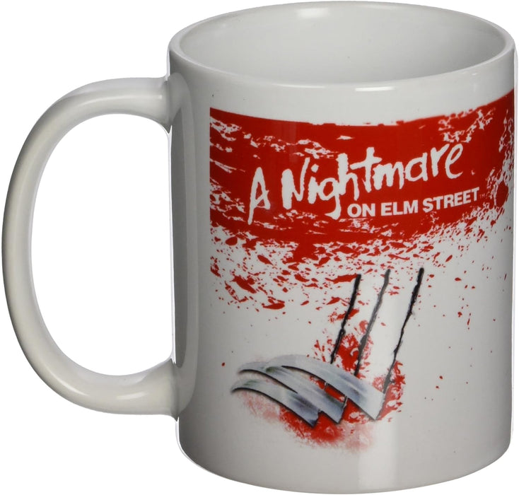 Pyramid International A Nightmare On Elm Street Mug (Freddy Krueger Design) 11oz Ceramic Coffee Mug, Cups and Coffee Mugs for Women and Men - Official Merchandise