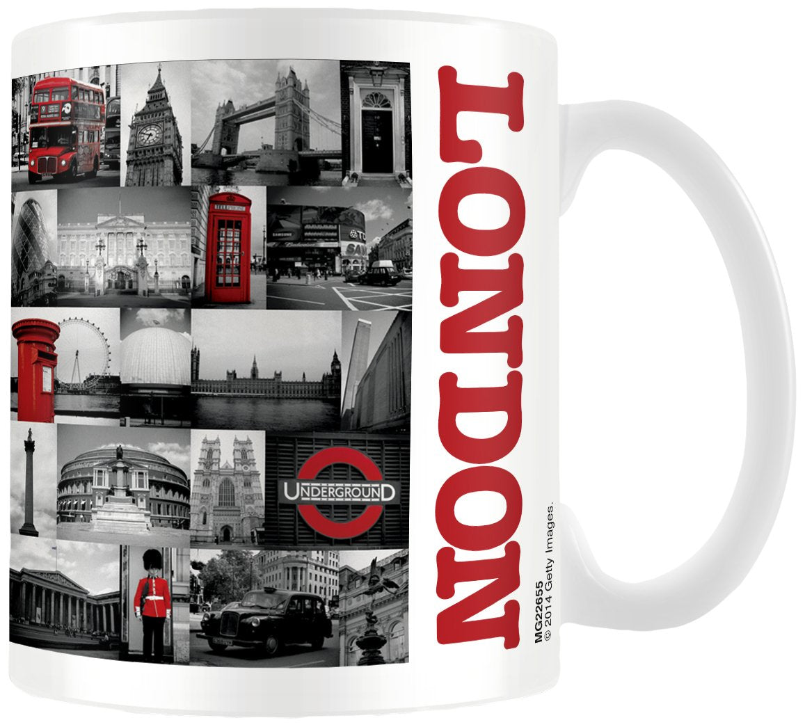 Pyramid International Mug (London Design) 11oz Coffee Mug, Cups and Coffee Mug for Women and Men - Official Merchandise