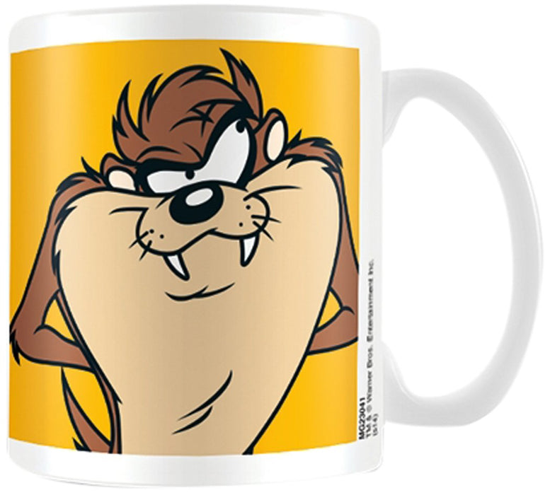 Pyramid International Looney Tunes Mug (Taz Design) 11oz Ceramic Coffee Mug, Cups and Coffee Mugs for Women and Men, Mugs for Kids - Official Merchandise