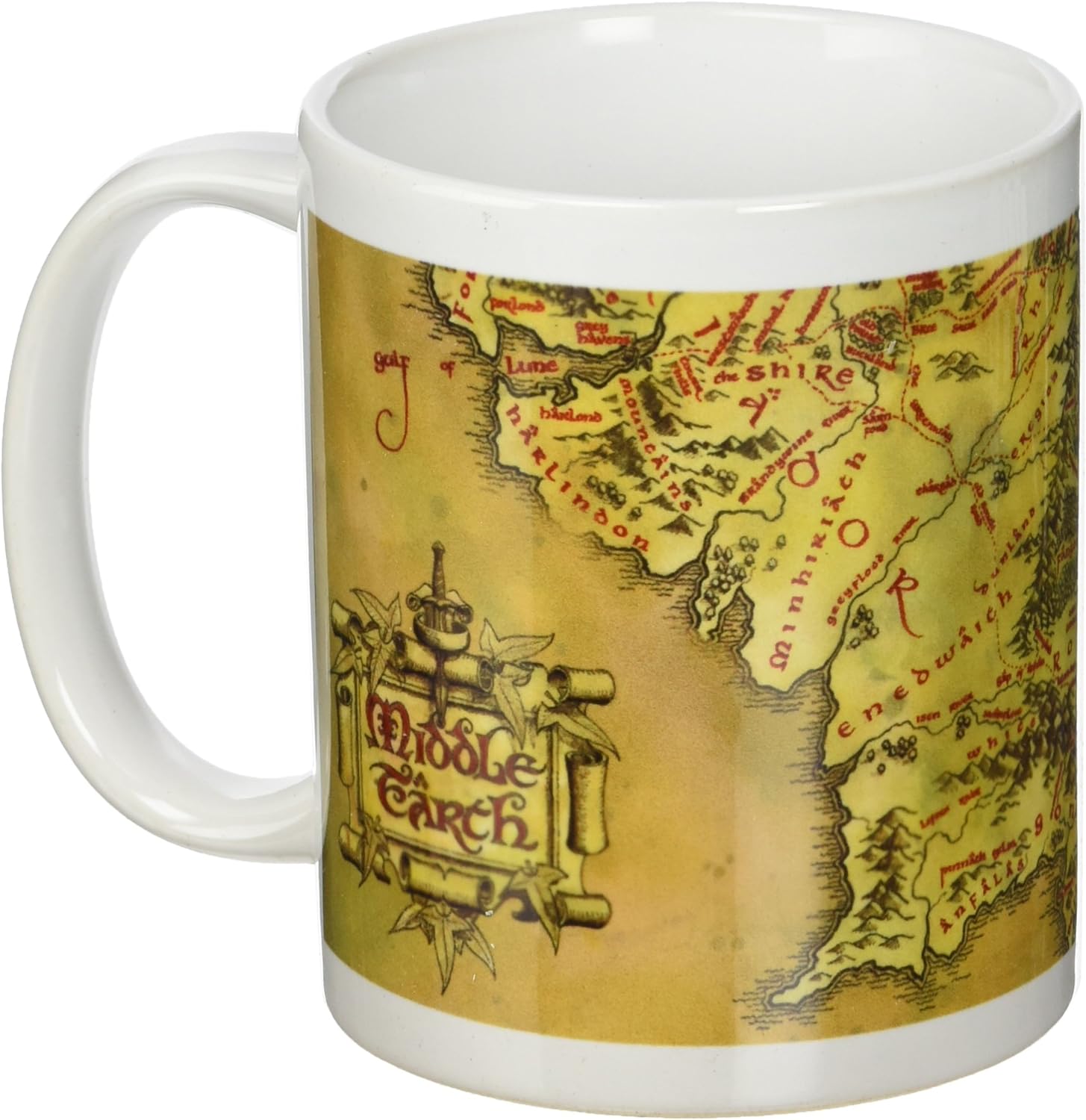 Pyramid MG23423 Mug, Porcelain, Multi-Colour