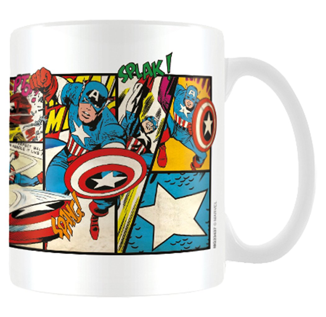 Pyramid MG23437 Mug, Porcelain, Multi-Colour, 11 oz/315 ml