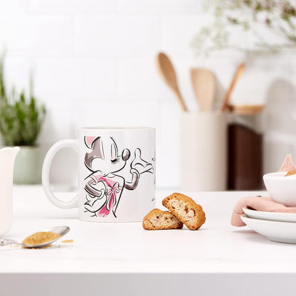 Disney Kaffeetassen, Keramik,312 milliliters, Mehrfarbig, 1 Stück (1er Pack