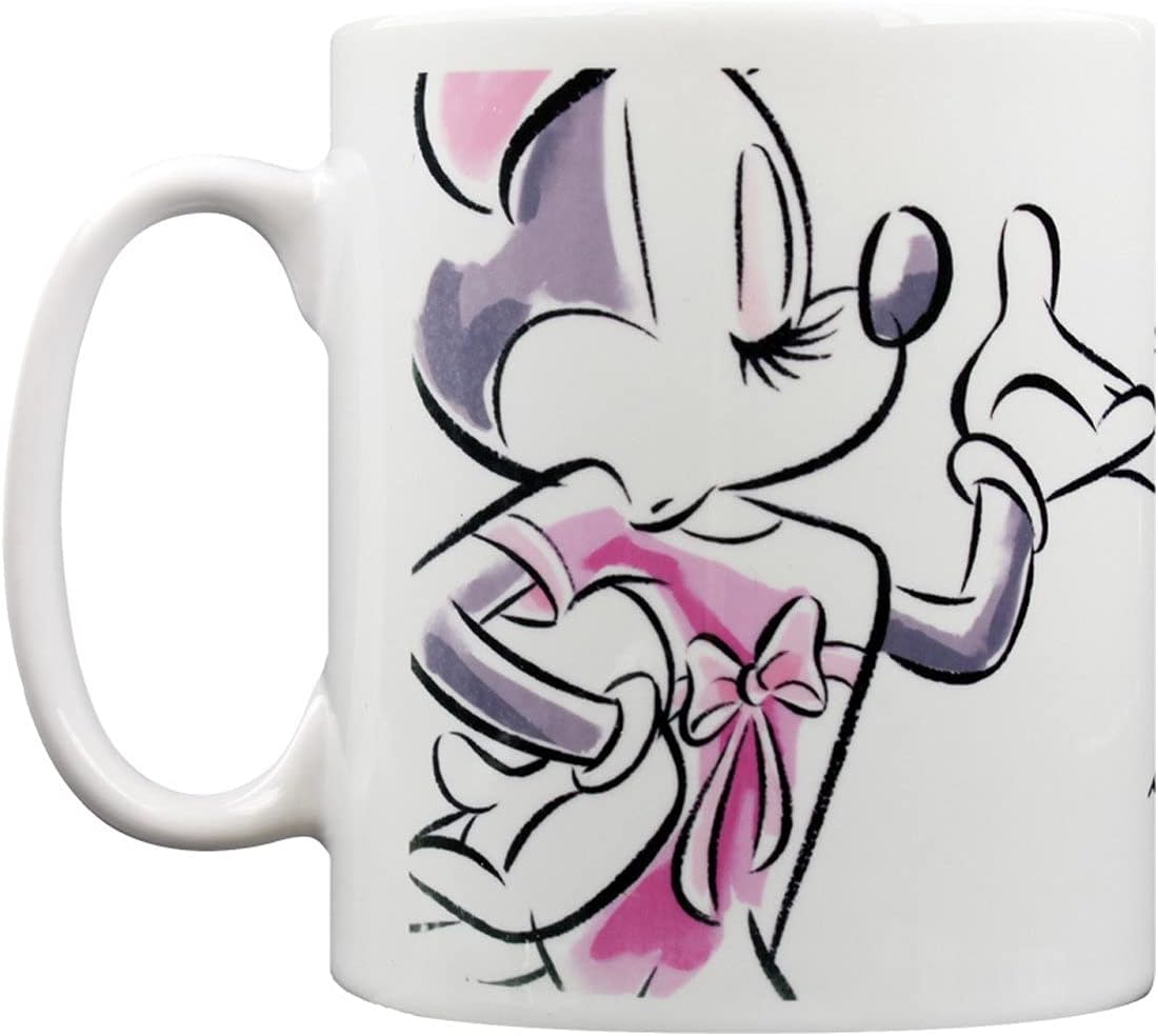 Disney Kaffeetassen, Keramik,312 milliliters, Mehrfarbig, 1 Stück (1er Pack