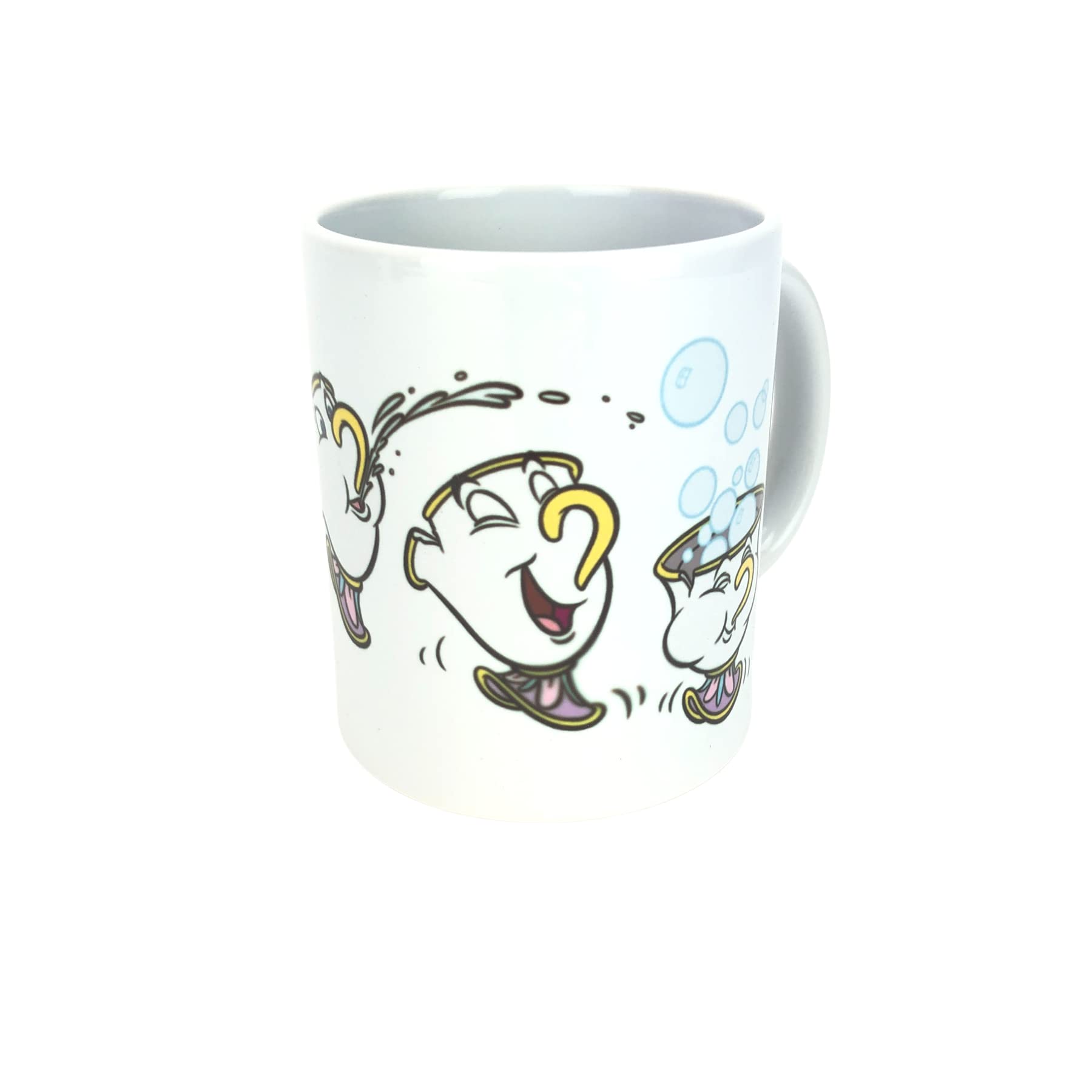 Pyramid International Beauty and the Beast (Chip Playtime) Official Boxed Ceramic Coffee/Tea Mug, Paper, Multi-Colour, 11 x 11 x 1.3 cm
