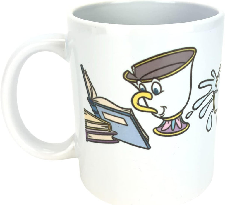 Pyramid International Beauty and the Beast (Chip Playtime) Official Boxed Ceramic Coffee/Tea Mug, Paper, Multi-Colour, 11 x 11 x 1.3 cm
