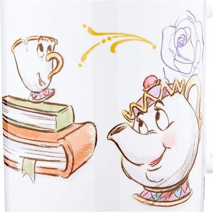 Pyramid International Beauty and the Beast (Chip Enchanted) - Taza de cerámica (11 x 11 x 1,3 cm