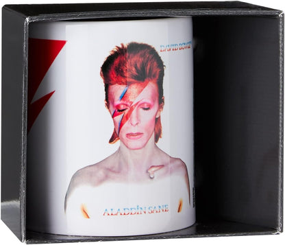 Pyramid International AFMG24689 David Bowie (Aladdin Sane) Official Boxed Ceramic Coffee/Tea Mug, Paper, Multi-Colour, 40 x 59 x 1.3 cm