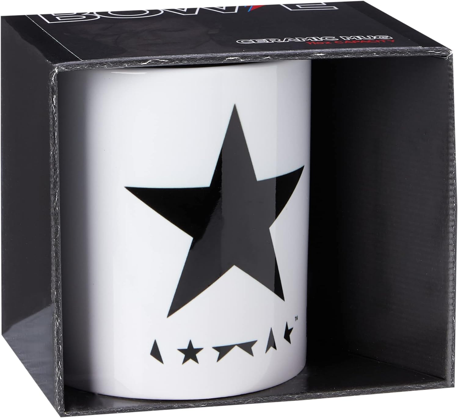 Pyramid International AFMG24690 David Bowie (Blackstar) Official Boxed Ceramic Coffee/Tea Mug, Paper, Multi-Colour, 40 x 59 x 1.3 cm
