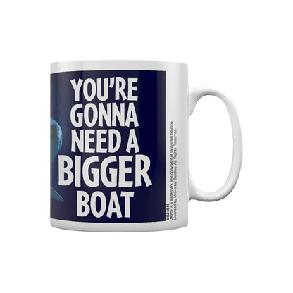 Pyramid MG24843 Jaws Bigger Boat Coffee Mug, Porcelain, Multi-Colour