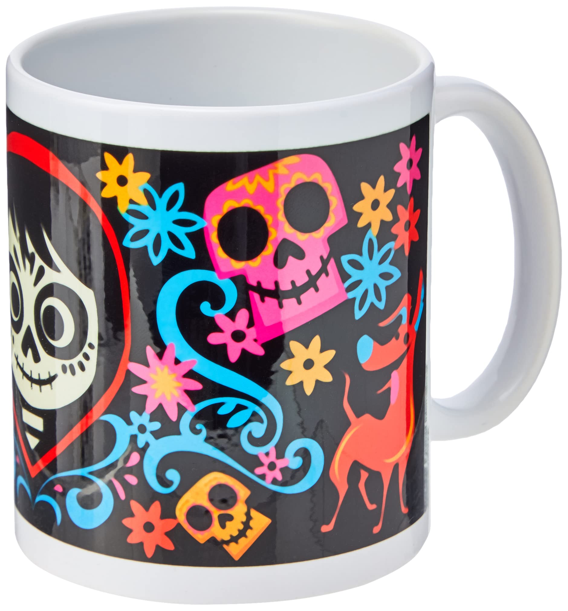 Pyramid MG24920 Coco Miguel and Dante Coffee Mug, Porcelain, Multi-Colour