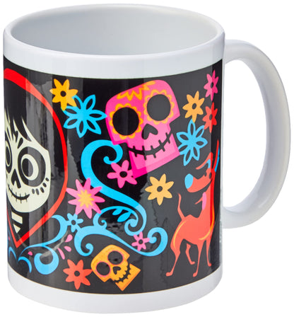 Pyramid MG24920 Coco Miguel and Dante Coffee Mug, Porcelain, Multi-Colour