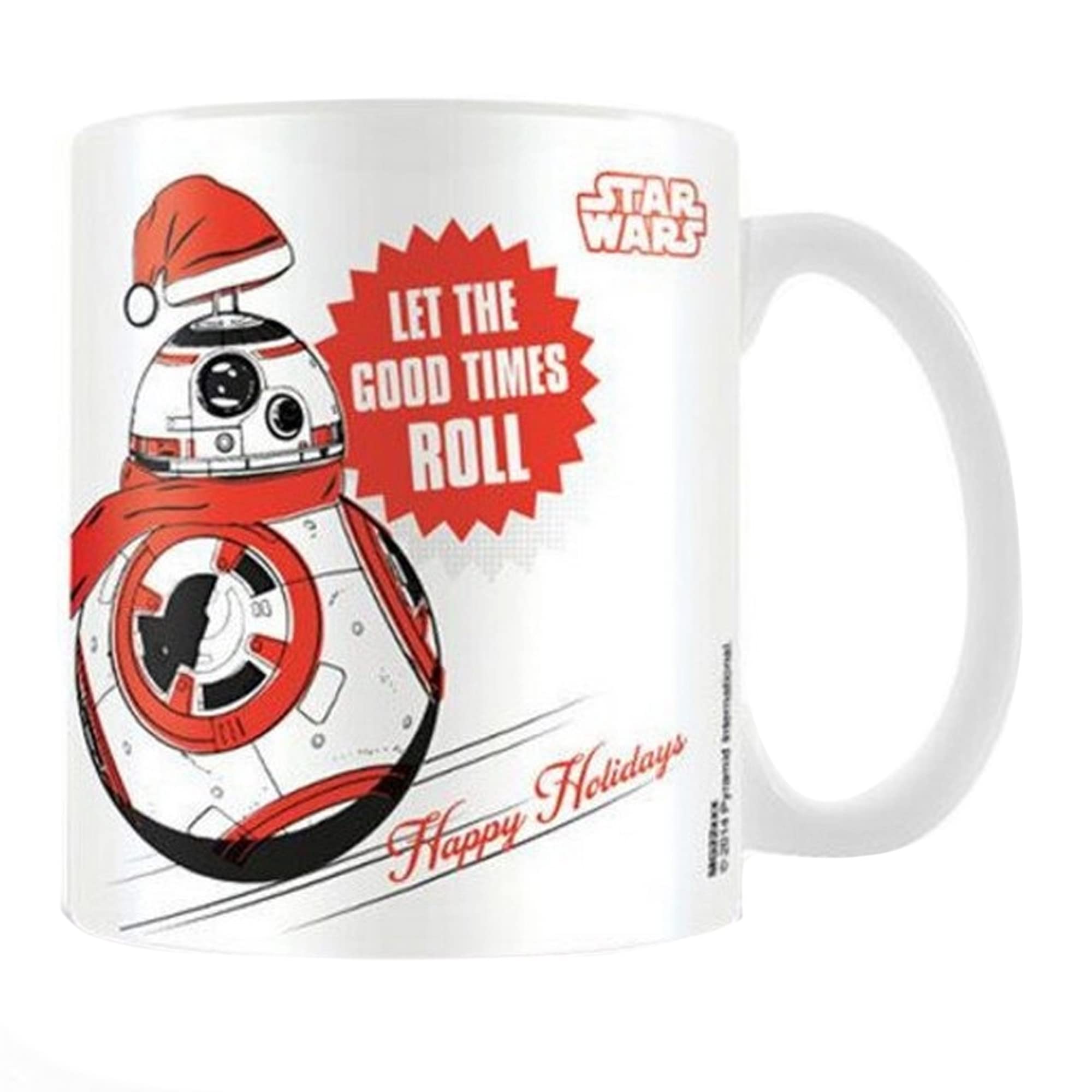Star Wars MG24935 Coffee Let The Good Times Roll Mug, Ceramic, Multi-Colour, 11 oz/315 ml