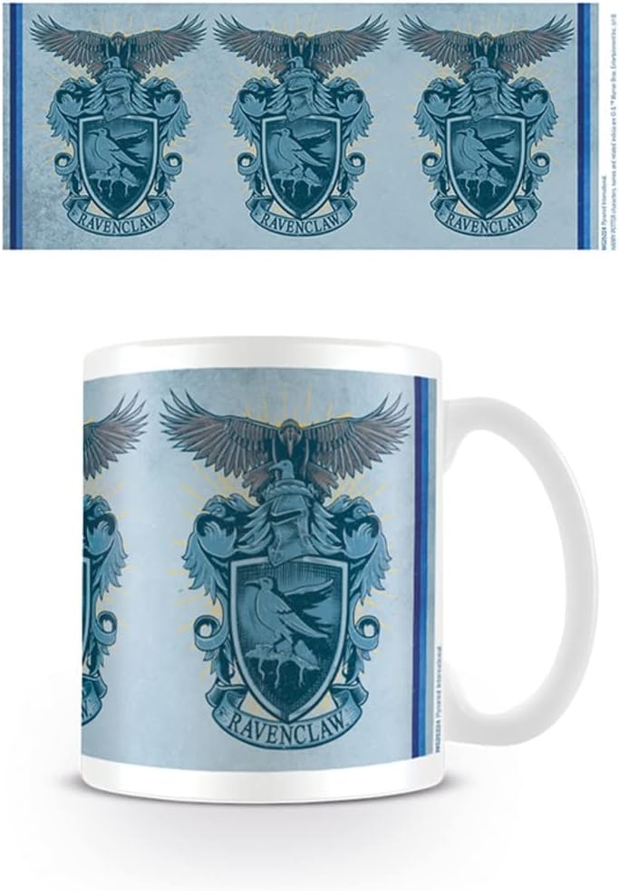 Harry Potter Ceramic Mug with Ravenclaw Crest and Eagle in Presentation Box - Official Merchandise Ravenclaw Eagle