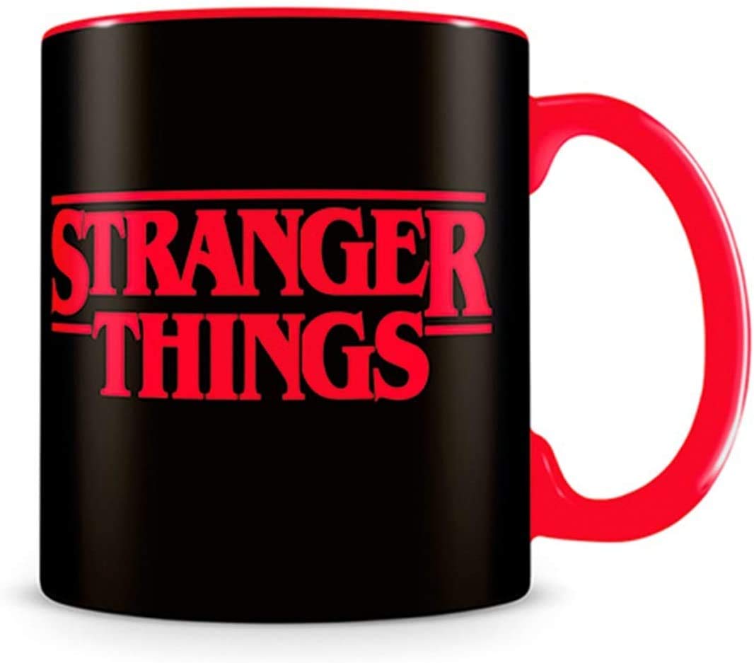 Stranger Things MG25256C - Tazza in ceramica 315 ml (Logo