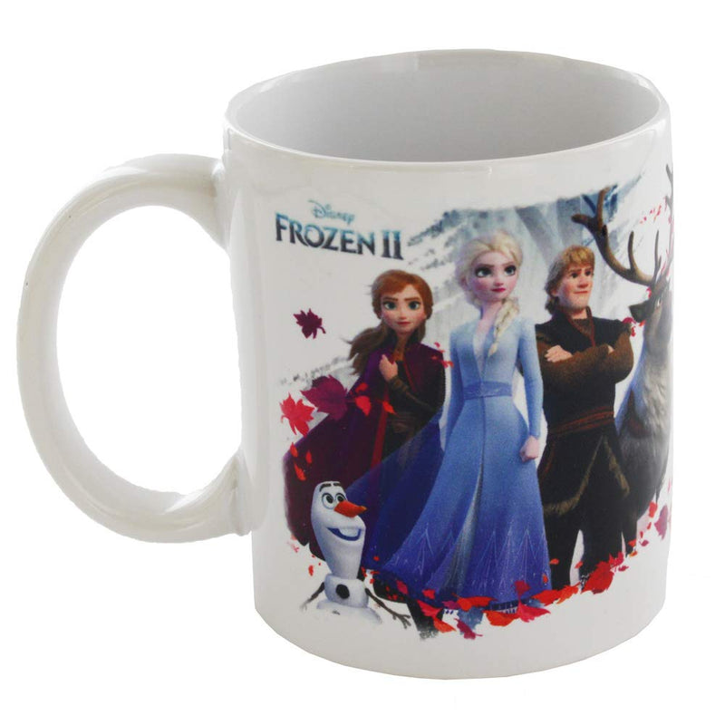 Disney MG25579 Frozen 2 (Group) Mug, 11oz/315ml, White, 1 Count (Pack of 1