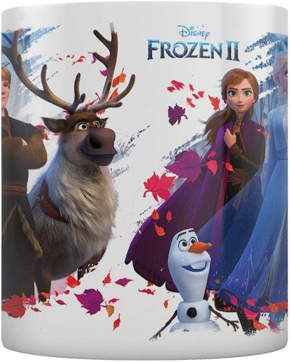 Disney MG25579 Frozen 2 (Group) Mug, 11oz/315ml, White, 1 Count (Pack of 1