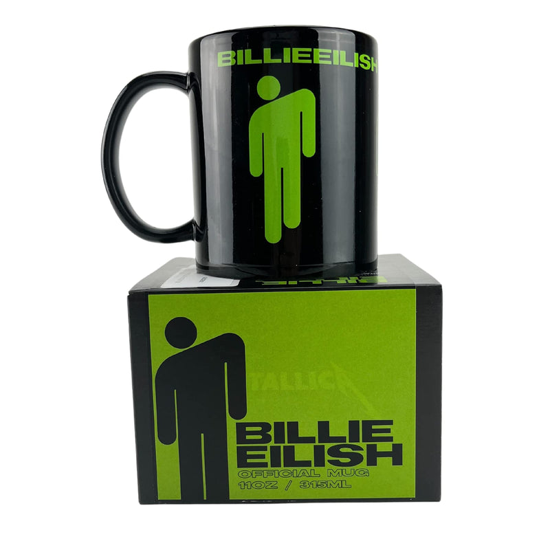 Pyramid Unisex Billie Eilish Mug Stickman Bk Fassungsvermögen: 325 ml, Mehrfarbig, 1 Stück (1er Pack