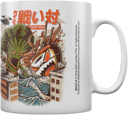 Ilustrata Food Fight Unisex Tasse multicolor Keramik 0,3 l