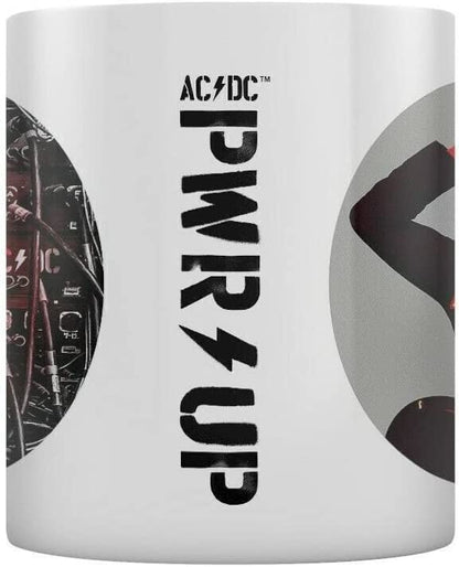 AC/DC Pyramid International Taza (Angus Pwr/Up) – Taza de cerámica de 315 ml, talla única