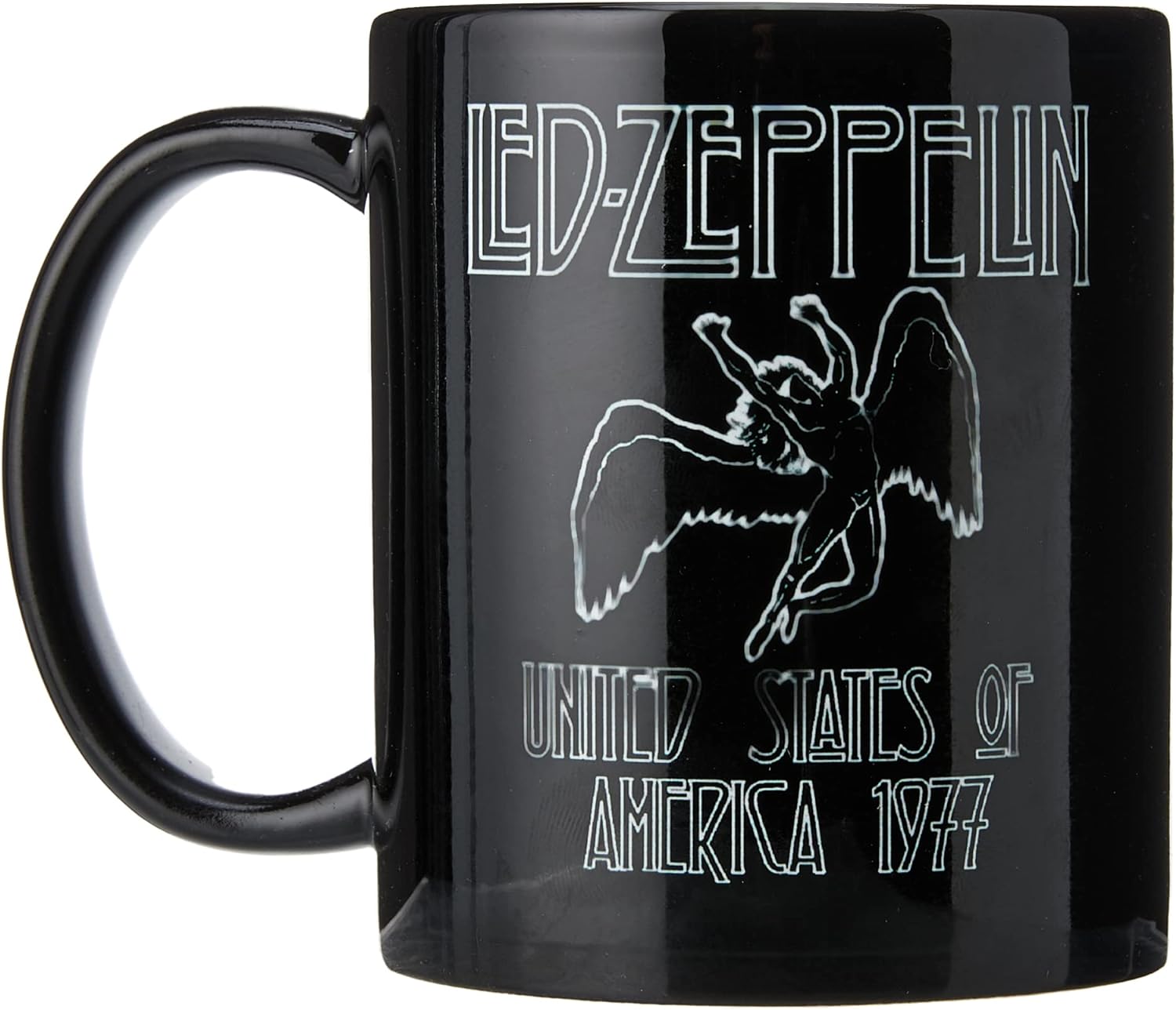 Pyramid International MGB26399 Led Zeppelin (Icarus) Black Coffee Mug, Ceramic, 11 oz