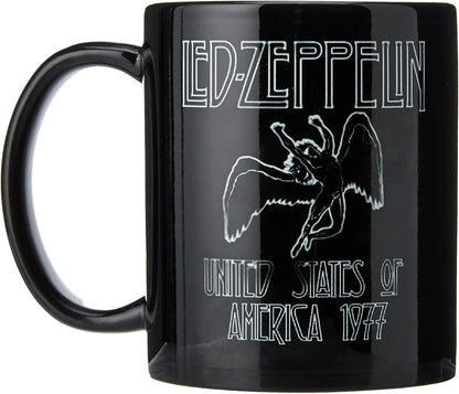 Pyramid International MGB26399 Led Zeppelin (Icarus) Black Coffee Mug, Ceramic, 11 oz