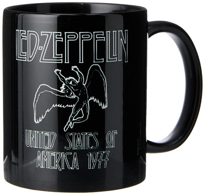 Pyramid International MGB26399 Led Zeppelin (Icarus) Black Coffee Mug, Ceramic, 11 oz