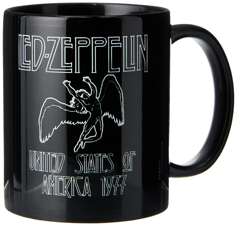 Pyramid International MGB26399 Led Zeppelin (Icarus) Black Coffee Mug, Ceramic, 11 oz